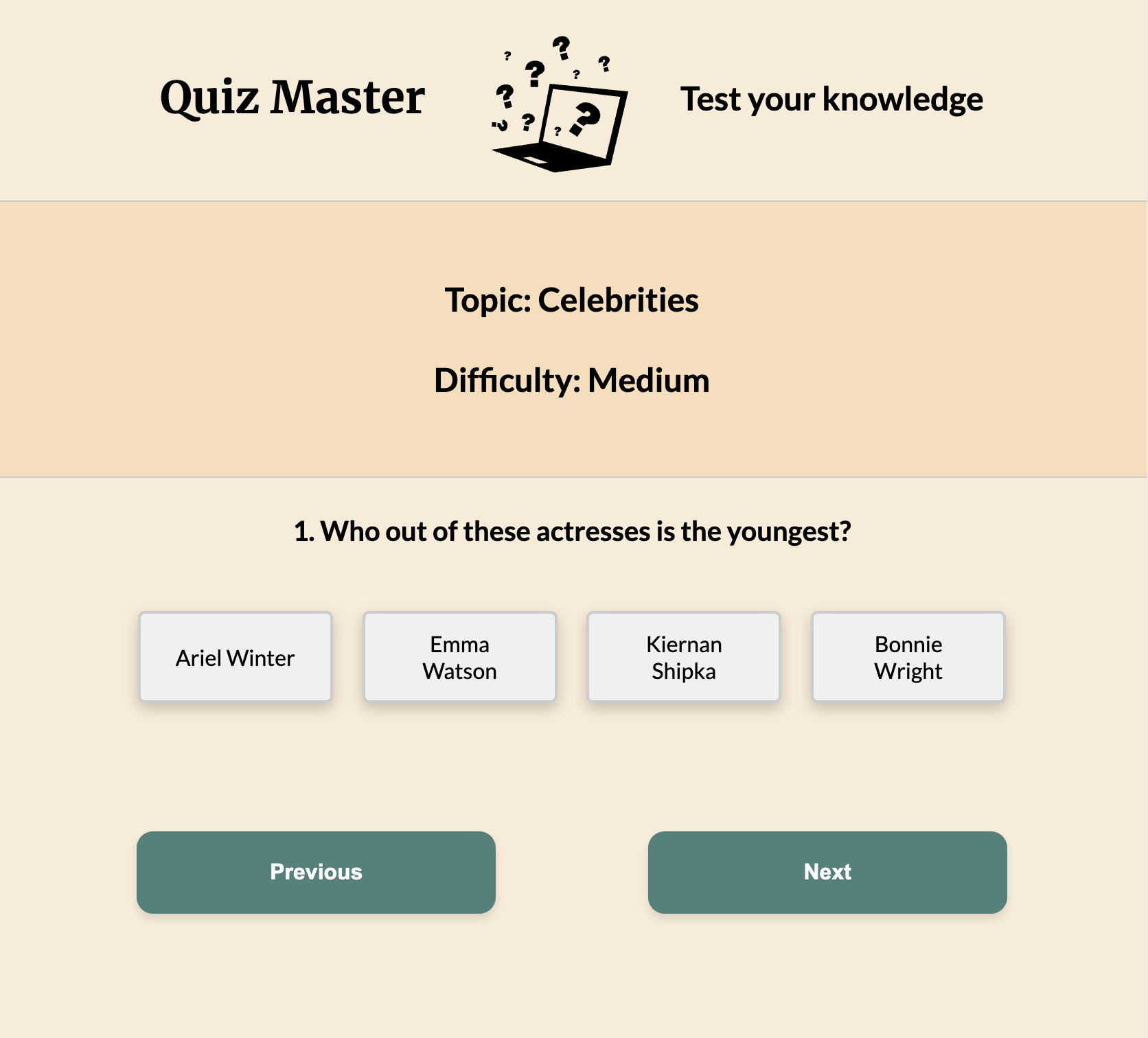 Quiz App